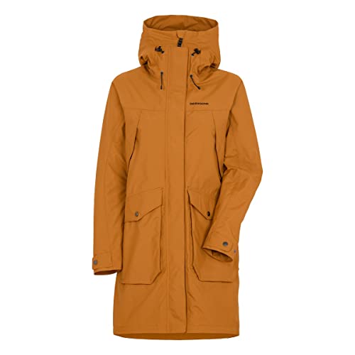 Didriksons W Thelma Parka 8 Braun - Wasserdichter winddichter Damen Parka, Größe 36 - Farbe Cayenne von Didriksons