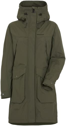 Didriksons W Thelma Parka 8 Grün, Damen Parkas, Größe 34 - Farbe Deep Green von Didriksons