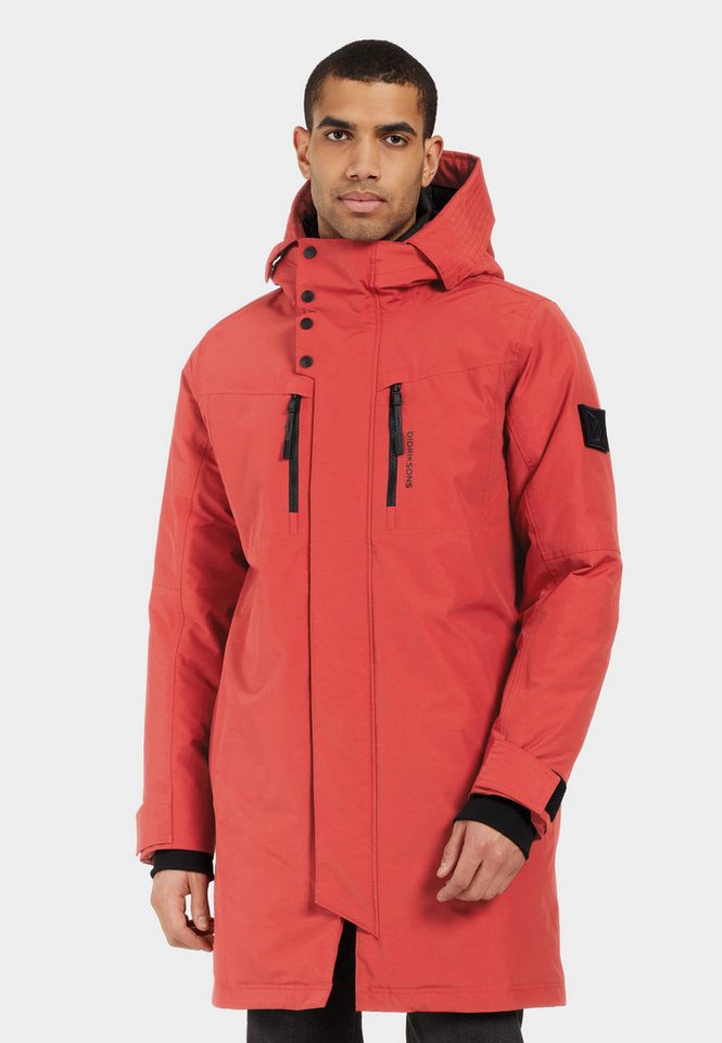 Didriksons Winterjacke Herren Wintermantel Winterparka Wasserdicht DEXTER Innentasche mit Reißverschluss, 2-Wege-Reißverschluss von Didriksons