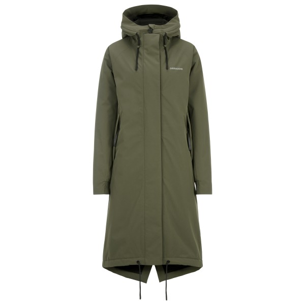 Didriksons - Women's Alicia Parka Long 3 - Parka Gr 46 oliv von Didriksons