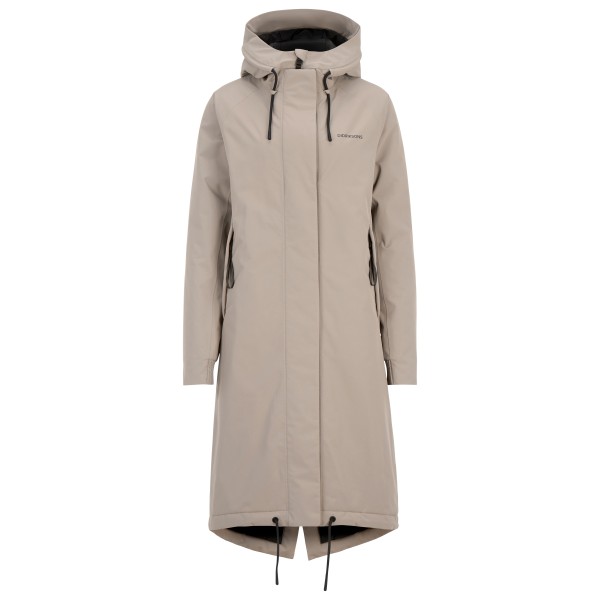 Didriksons - Women's Alicia Parka Long 3 - Parka Gr 48 grau von Didriksons