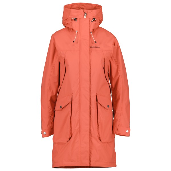 Didriksons - Women's Thelma Parka 10 - Mantel Gr 40 rot von Didriksons