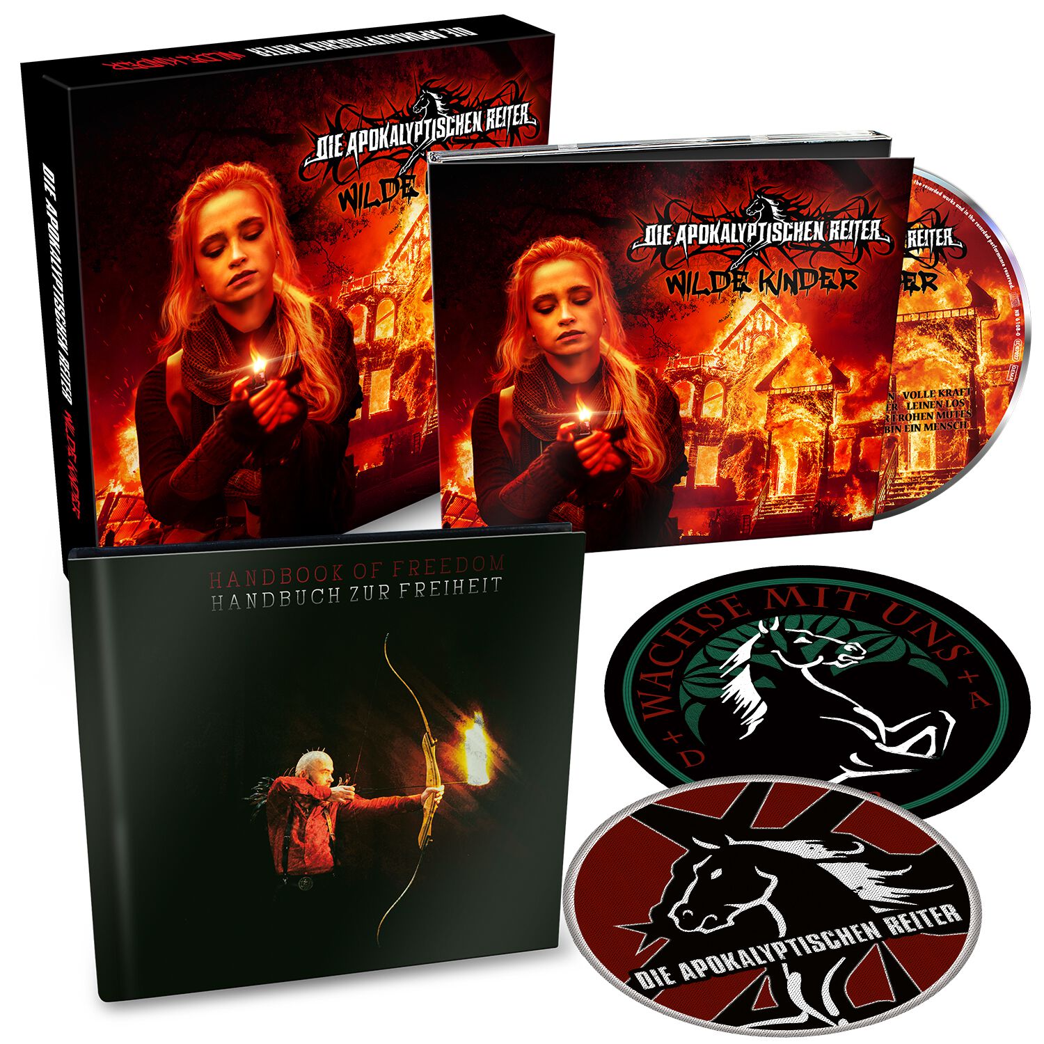 Die Apokalyptischen Reiter Wilde Kinder CD multicolor Die Apokalyptischen Reiter Wilde Kinder CD multicolor von Die Apokalyptischen Reiter