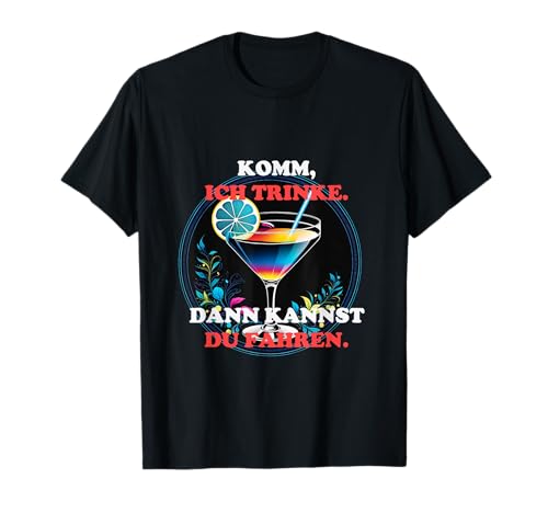 I Drink,Fitness,Freizeit,Sport,Frau,Männer,Party T-Shirt von Die Bastelfee