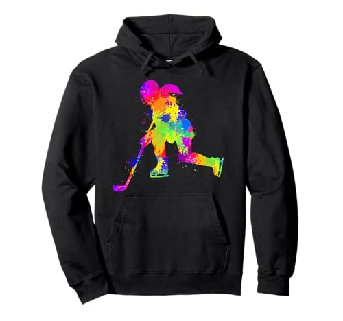 Eishockey Eishockeyspielerin Mädchen Damen Pullover Hoodie von Die Besten Eishockey & Wintersport Geschenkideen
