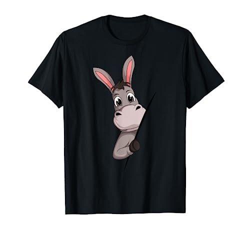 Esel Kinder Jungen Mädchen Damen T-Shirt von Die Besten Esel Flüsterer Geschenke