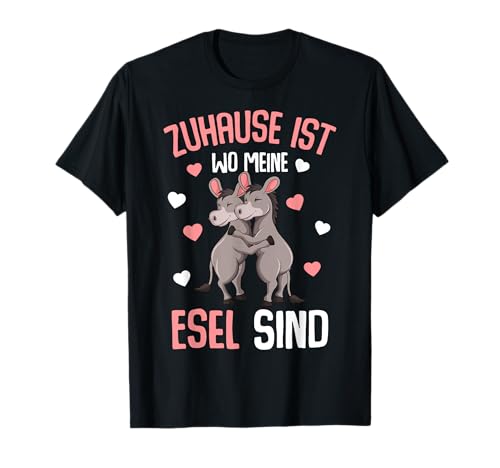Zuhause ist wo meine Esel sind Bauernhof Landwirtin Kinder T-Shirt Zuhause ist wo meine Esel sind Bauernhof Landwirtin Kinder T-Shirt von Die Besten Esel Flüsterer Geschenke