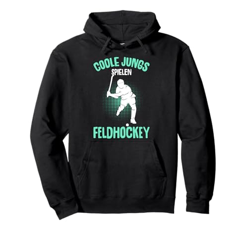 Coole Jungs spielen Feldhockey Hockey Kinder Jungen Pullover Hoodie von Die Besten Feldhockey Geschenkideen