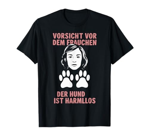 Die Besten Frauen Gassi Gehen Spruch T-Shirts Co. Damen Vorsicht Vor Dem Frauchen Der Hund Ist Harmlos T-Shirt Schwarz Klein Klassisch V-Ausschnitt Kurzarm Die Besten Frauen Gassi Gehen Spruch T-Shirts Co. Damen Vorsicht Vor Dem Frauchen Der Hund Ist Harmlos T-Shirt Schwarz Klein Klassisch V-Ausschnitt Kurzarm von Die Besten Frauen Gassi Gehen Spruch T-Shirts Co..