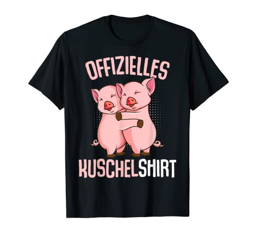 Schweine Offizielles Kuschelshirt Kinder Mädchen Schwein T-Shirt von Die Besten Schweine Flüsterer Geschenke