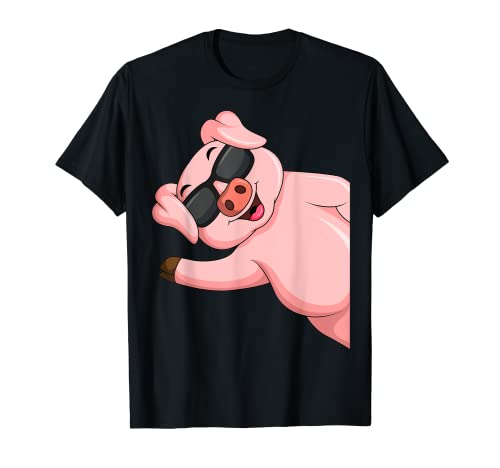 Schweine Schweinchen Kinder Jungen Mädchen Schwein T-Shirt von Die Besten Schweine Flüsterer Geschenke