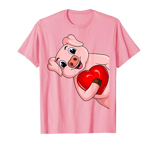 Schweine Schweinchen Kinder Mädchen Damen Schwein T-Shirt von Die Besten Schweine Flüsterer Geschenke