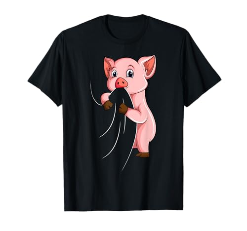 Schweine Schweinchen Kinder Mädchen Schwein T-Shirt von Die Besten Schweine Flüsterer Geschenke