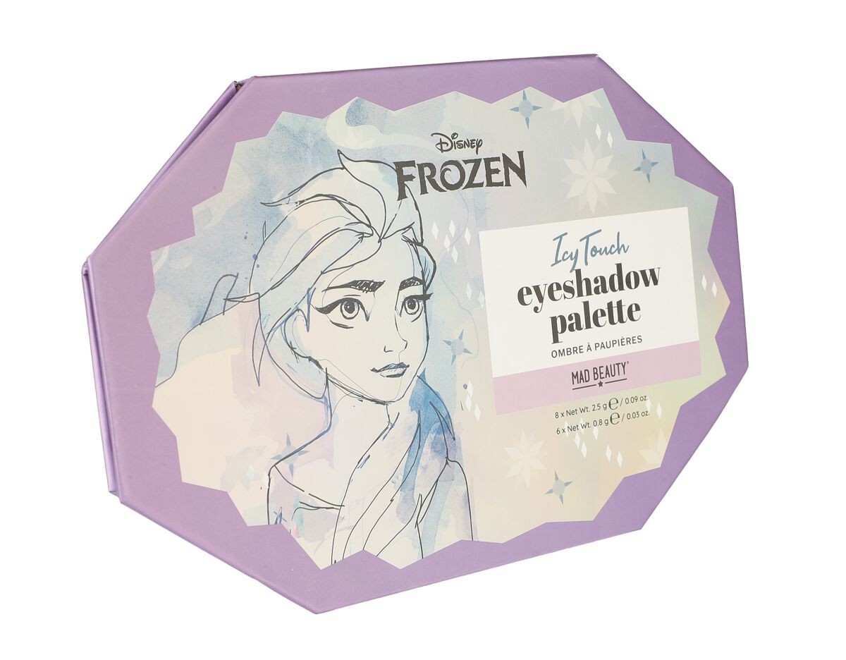 Die Eiskönigin - Disney Lidschatten - Mad Beauty - Lidschatten-Palette - für Damen   - Lizenzierter Fanartikel von Die Eiskönigin