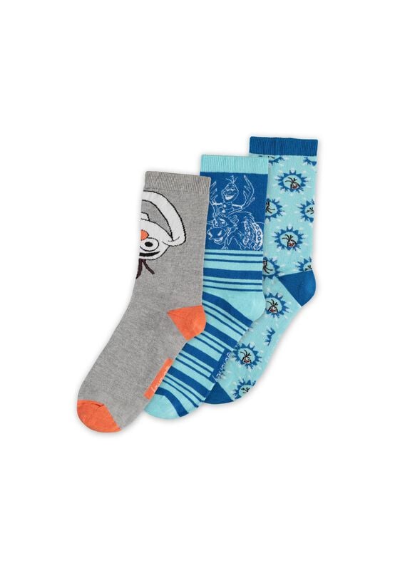 Die Eiskönigin Olaf - 3er Pack Socken multicolor in EU 35-38 von Die Eiskönigin