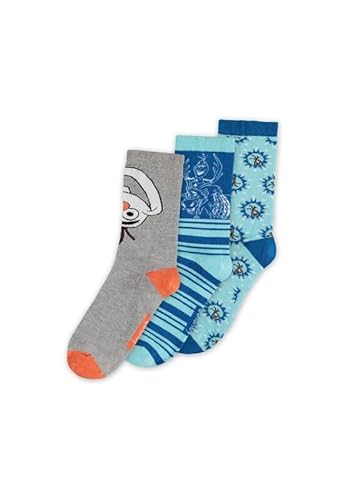 Die Eiskönigin Olaf - 3er Pack Unisex Socken multicolor EU 39-42 von Die Eiskönigin
