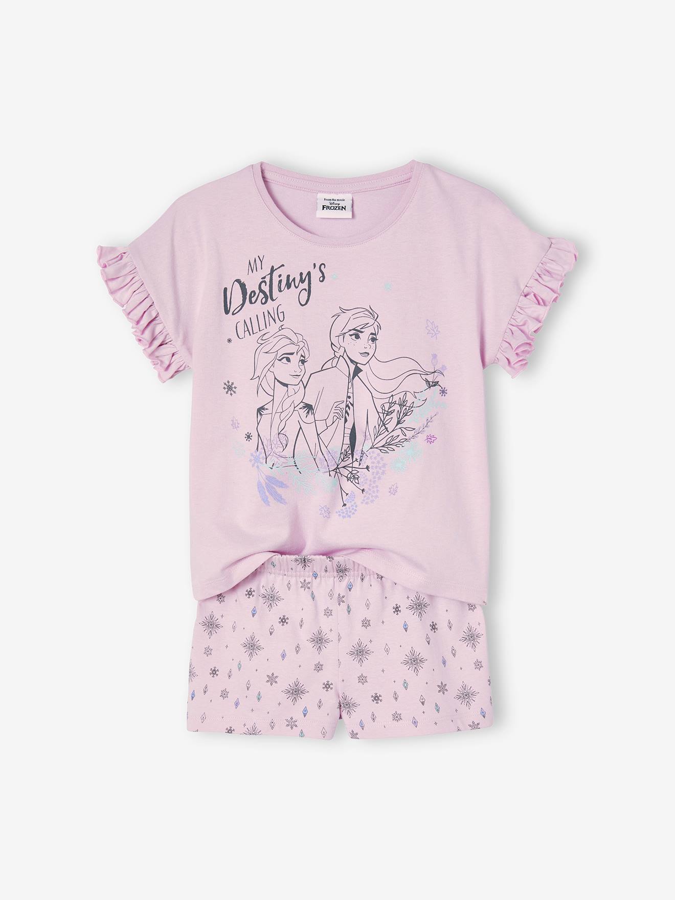 Kurzer Kinder Schlafanzug Disney DIE EISKÖNIGIN von Die Eiskönigin