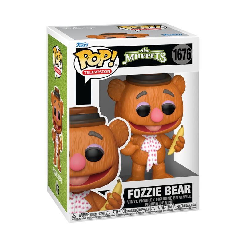 Die Muppets Fozzie Bear Vinyl Figur 1676 Funko Pop! multicolor von Die Muppets