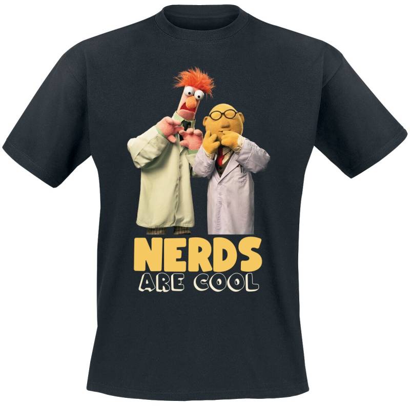 Die Muppets Nerds Are Cool T-Shirt schwarz in 3XL von Die Muppets