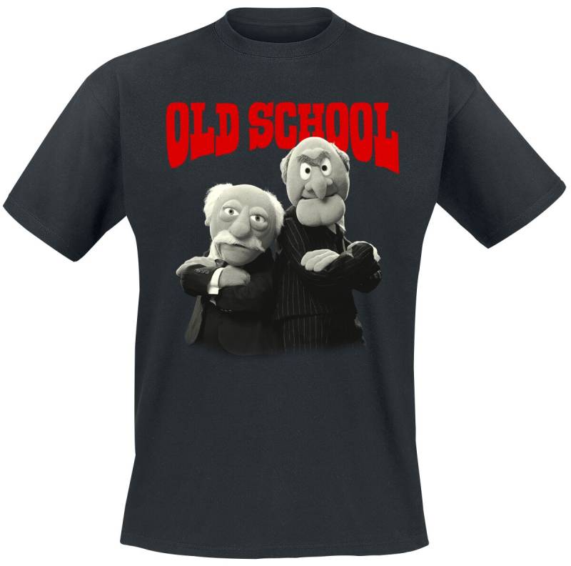 Die Muppets Old School T-Shirt schwarz in XXL von Die Muppets