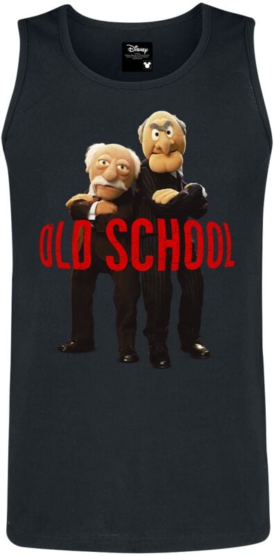 Die Muppets Old School Tank-Top schwarz in S von Die Muppets