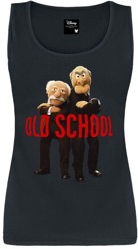 Die Muppets Old School Top schwarz in S von Die Muppets