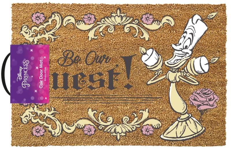 Die Schöne und das Biest Be Our Guest Fußmatte multicolor von Die Schöne und das Biest
