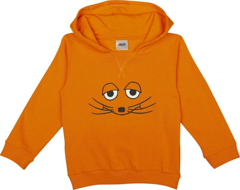 Die Sendung mit der Maus Die Maus Kapuzenpullover orange in 140 von Die Sendung mit der Maus
