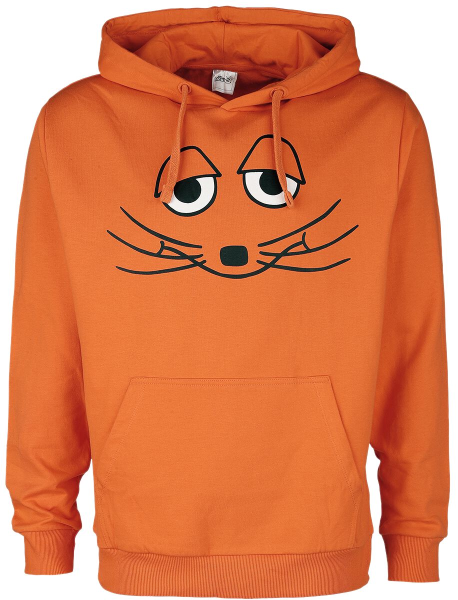 Die Sendung mit der Maus Die Maus Kapuzenpullover orange in 4XL von Die Sendung mit der Maus