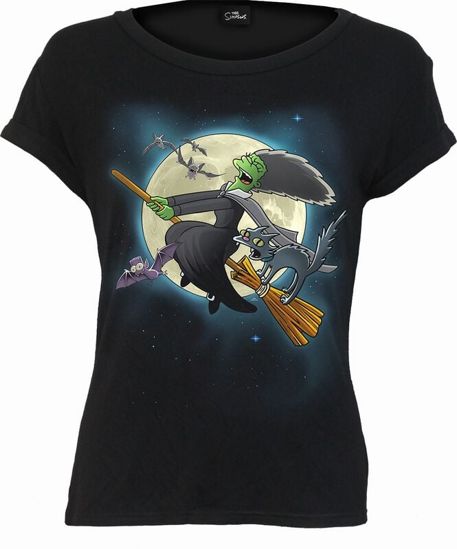 Die Simpsons Marge Witch T-Shirt schwarz in XXL von Die Simpsons