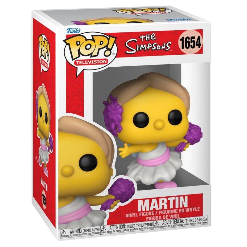 Die Simpsons Martin Vinyl Figur 1654 Funko Pop! multicolor von Die Simpsons