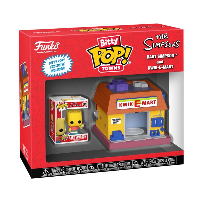 Die Simpsons - Simpsons - Kwik-E-Mart (Bitty Pop! Town) Vinyl Figur - Funko Pop! Figur - Funko Shop Deutschland - Lizenzierter Fanartikel von Die Simpsons