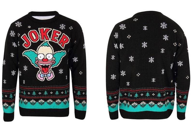 Die Simpsons Weihnachtspullover - Die Simpsons - Joker - XL bis XXL - für Männer - Größe XL - multicolor  - Lizenzierter Fanartikel von Die Simpsons