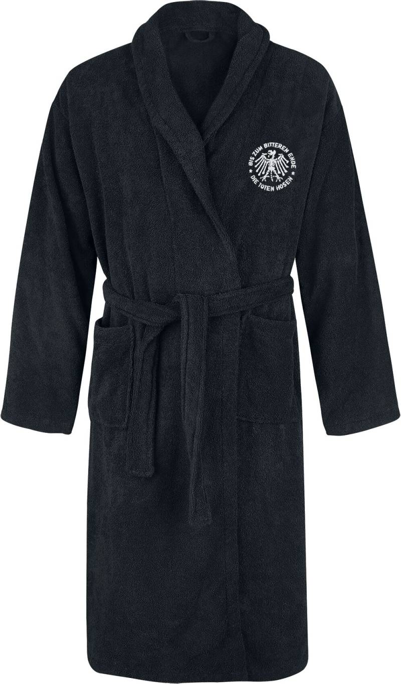 Die Toten Hosen Bademantel - Adler - S-M bis XXL-3XL - Größe XXL-3XL - schwarz - EMP exklusives Merchandise! Die Toten Hosen Bademantel - Adler - S-M bis XXL-3XL - Größe XXL-3XL - schwarz - EMP exklusives Merchandise! von Die Toten Hosen