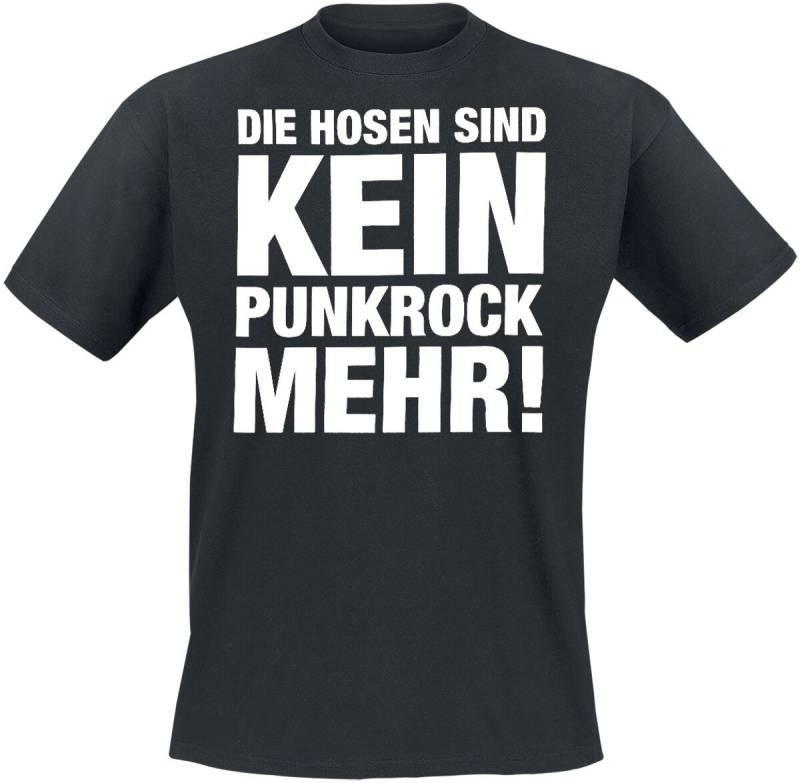 Die Toten Hosen T-Shirt - Die Hosen Sind Kein Punkrock Mehr! - M bis L - für Männer - Größe M - schwarz  - Lizenziertes Merchandise! Die Toten Hosen T-Shirt - Die Hosen Sind Kein Punkrock Mehr! - M bis L - für Männer - Größe M - schwarz  - Lizenziertes Merchandise! von Die Toten Hosen