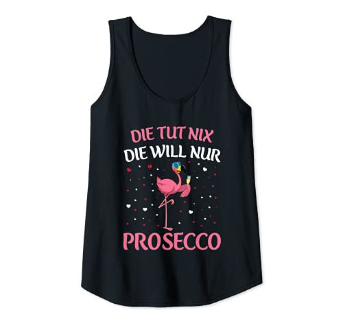 Damen Die Tut Nix Die Will Nur Prosecco Flamingo Party Lustig Sauf Tank Top Damen Die Tut Nix Die Will Nur Prosecco Flamingo Party Lustig Sauf Tank Top von Die Tut Nix Die Will Nur Prosecco Spruch Geschenke