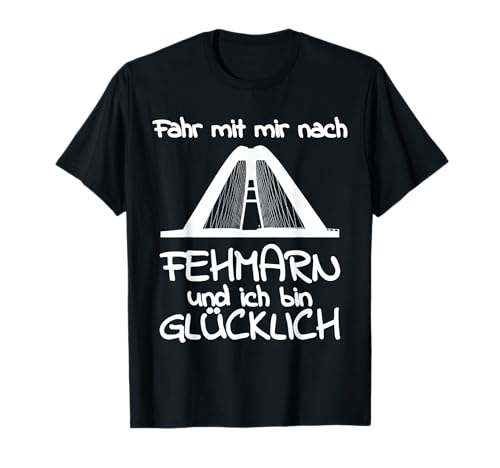 Fehmarn T-Shirt Ostsee Lieblingsinsel Shirt T-Shirt von Die beste Ostseeinsel Bekleidung