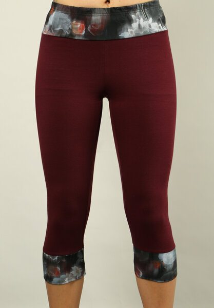 Die rote Zora 3/4 Leggins Cranberry von Die rote Zora