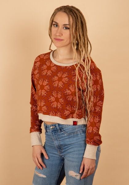 Die rote Zora Cropped Sweater Starlight von Die rote Zora