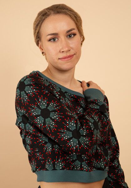 Die rote Zora Cropped Sweater Starlight von Die rote Zora