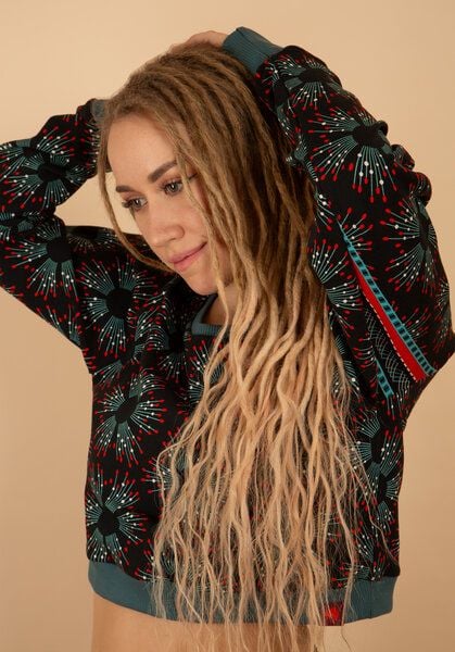 Die rote Zora Cropped Sweater Starlight von Die rote Zora