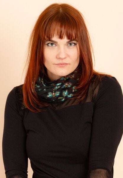 Die rote Zora Loop Schal Dragonfly von Die rote Zora