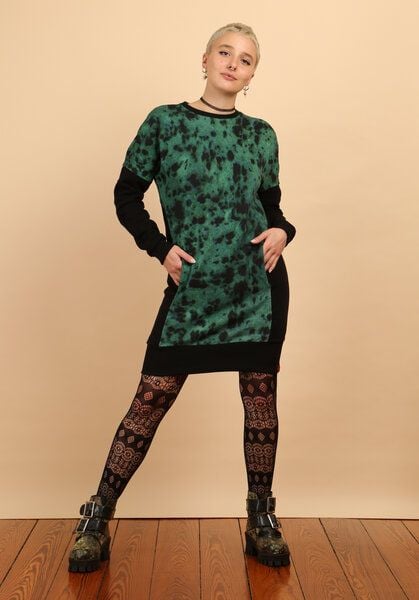 Die rote Zora Sweatkleid mit Taschen von Die rote Zora