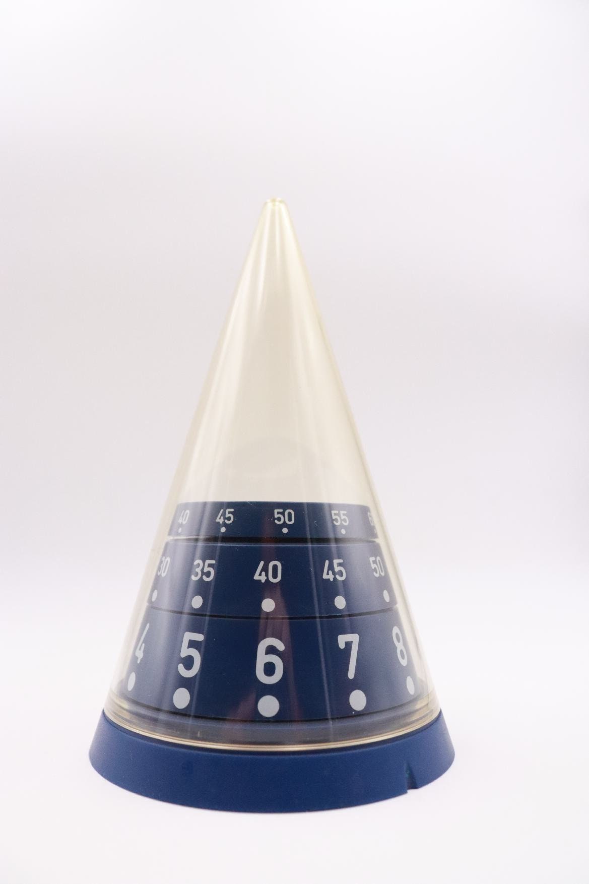 Berendsohn Cone Clock, Blau Mit Pinguin Hechinger Quartz Time/Zapfen Uhr #w von DieAufraeumerDE