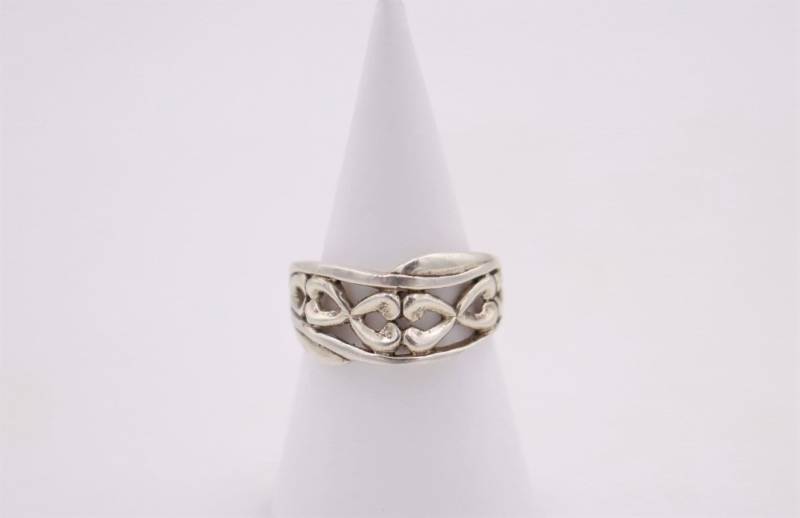 Damenring/Ring 900 Silber 19mm 10#i von DieAufraeumerDE