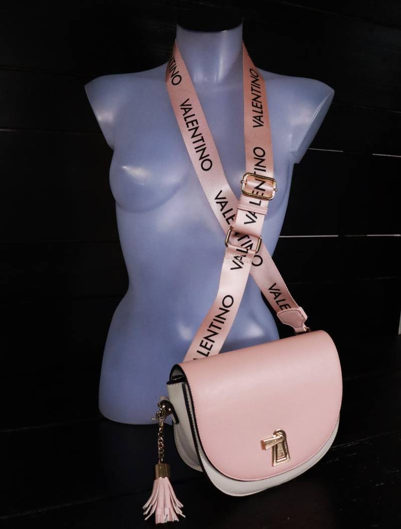 Dune London Crossbody Mit Valentino Gurt in Altrosa Und Grau Pastellfarben #u2 von DieAufraeumerDE