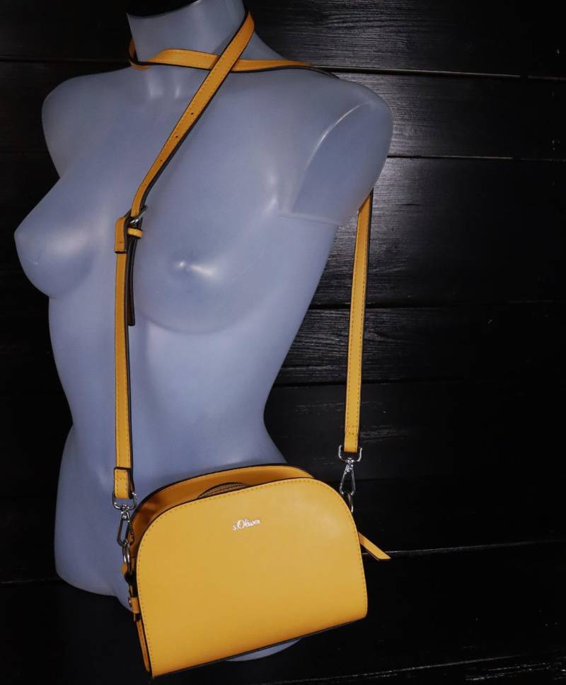 S.oliver Handtasche Crossbody Senf Gelb Schultertasche Ca 58223 Neuwertig #u2 von DieAufraeumerDE