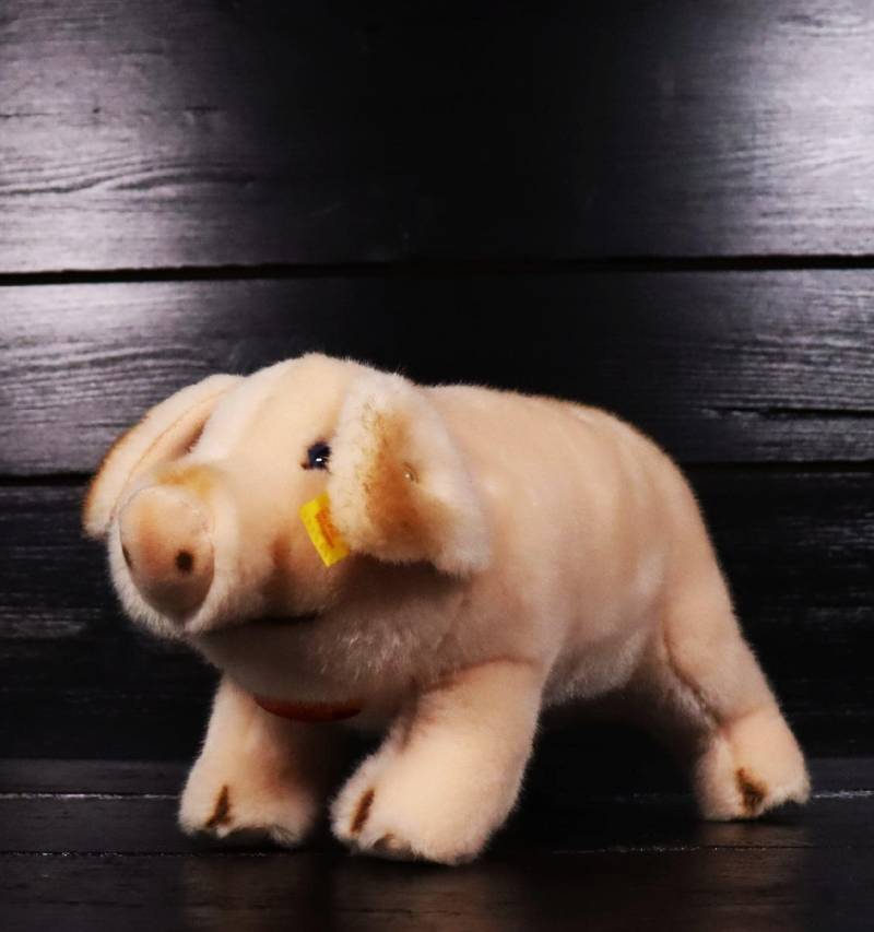 Steiff Stofftier Schwein Jolanthe 077982 #d von DieAufraeumerDE