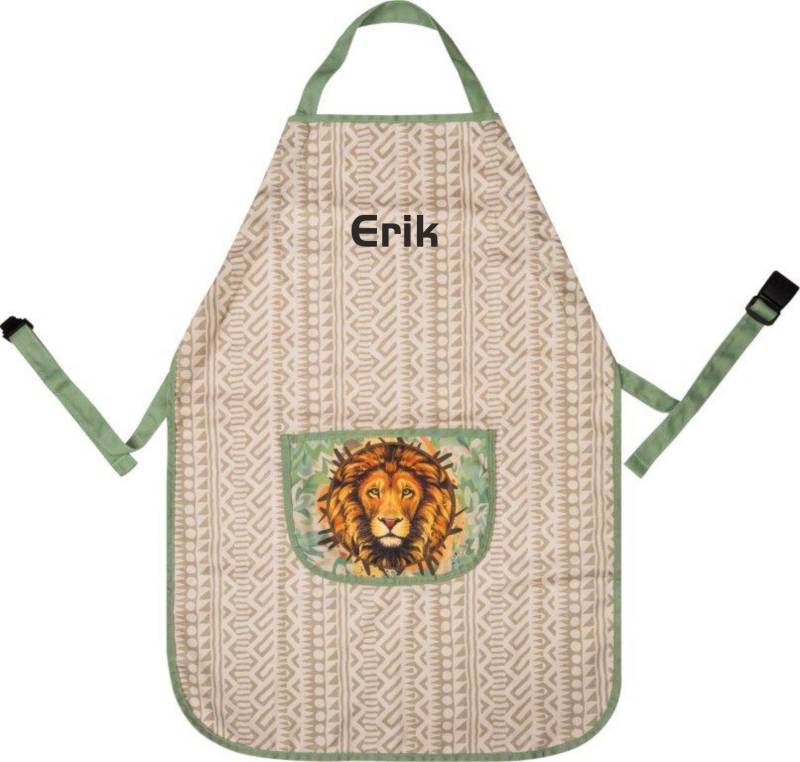 Werkenschürze Mit Name Des Kindes Löwe Auch Personalisiert Schürze von DieBesondereMappe