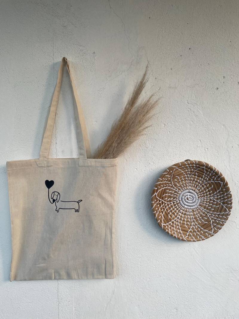 Jutebeutel - Dackel von DieBeutelBude